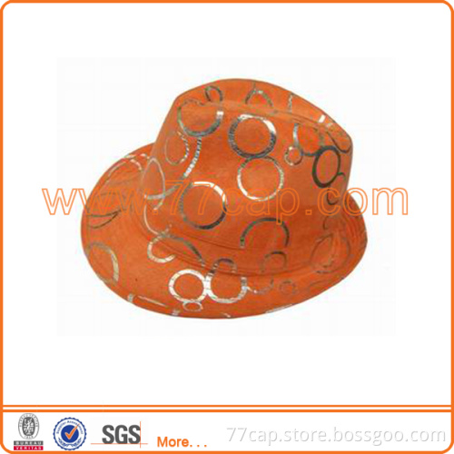 Wholesales Top Sales Printed Decorative Bowler Hats